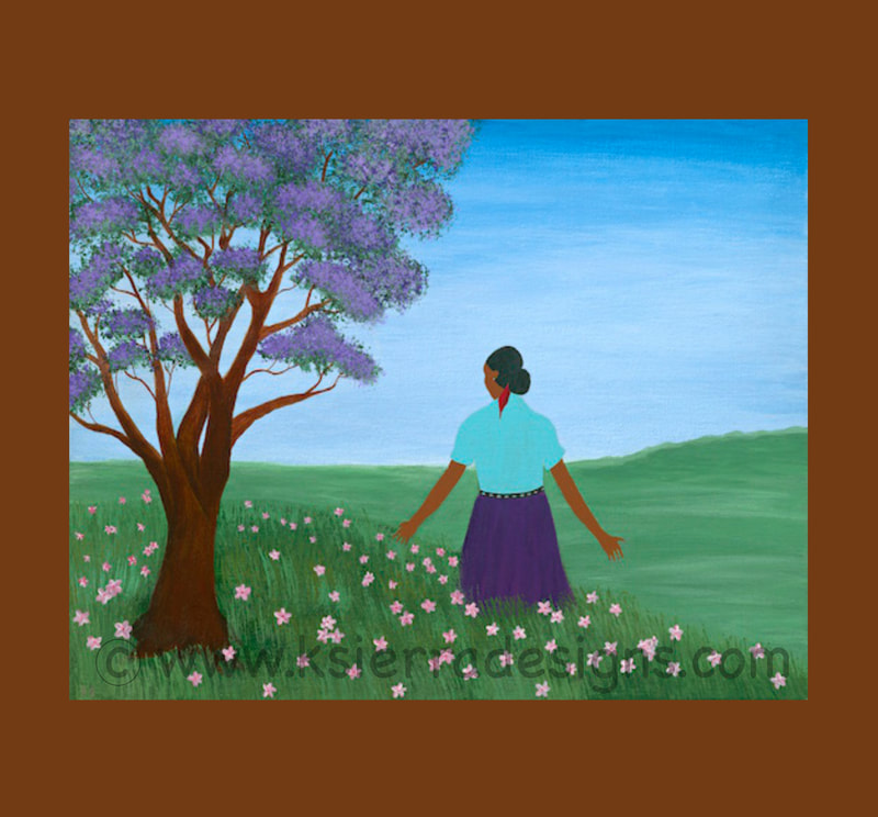 Picture of painting "Native Spring" by Kary Sierras